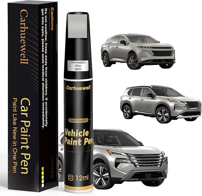 Champagne Silver Touch Up Paint Compatible by Carhuewell