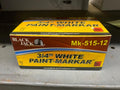 White Tire Paint Markar 3/4" Pack of 12