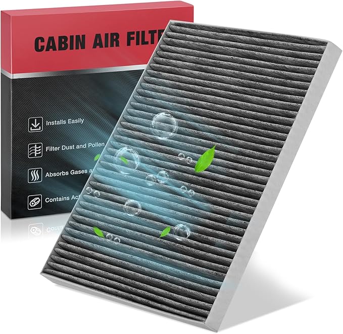BDFHYK Cabin Air Filter with Activated Carbon Compatible with Chrysler Pacifica by BDFHYK