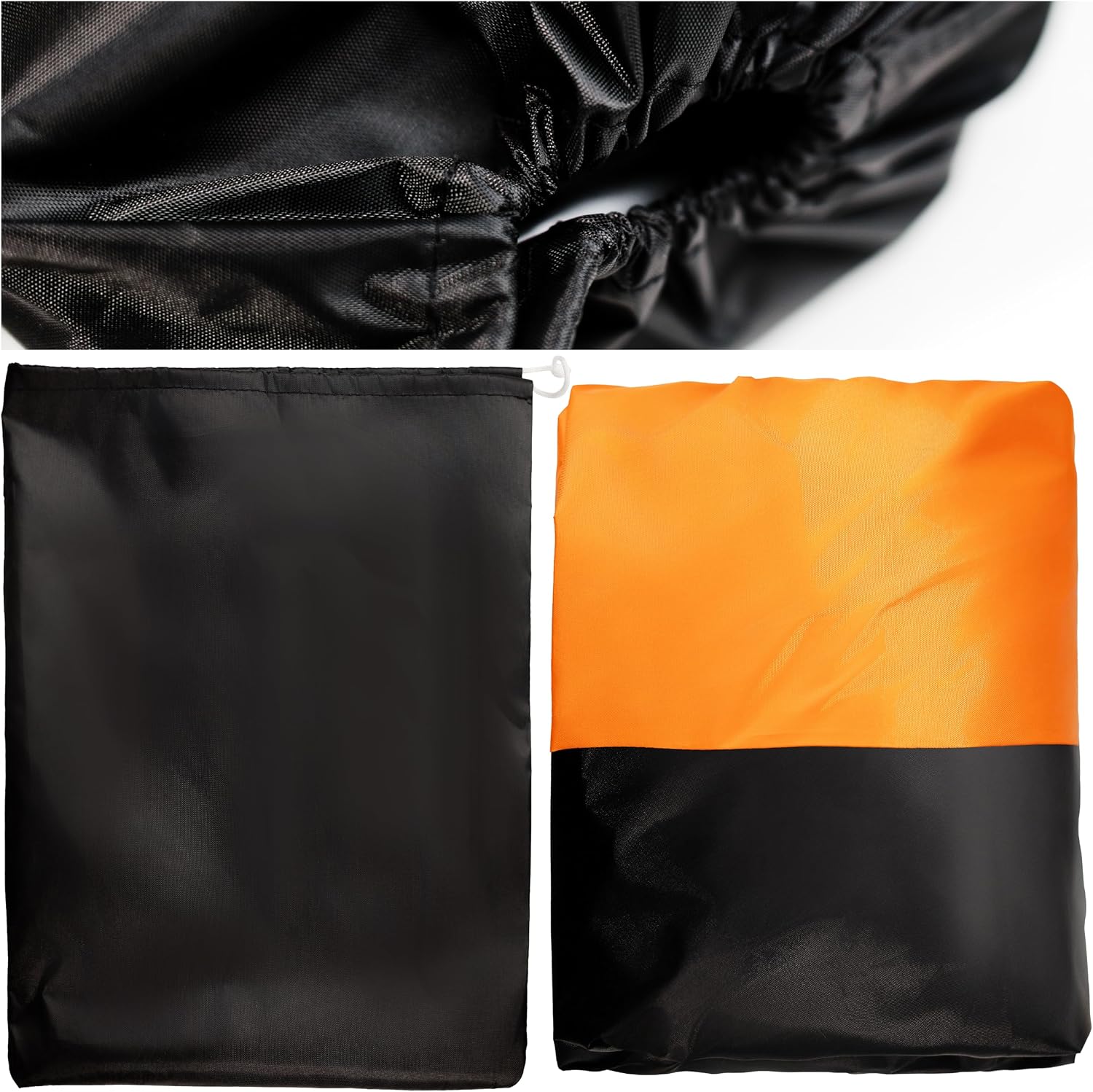 Motorcycle Cover Waterproof for Harley Davidson Street Glide Touring XXXL Orange