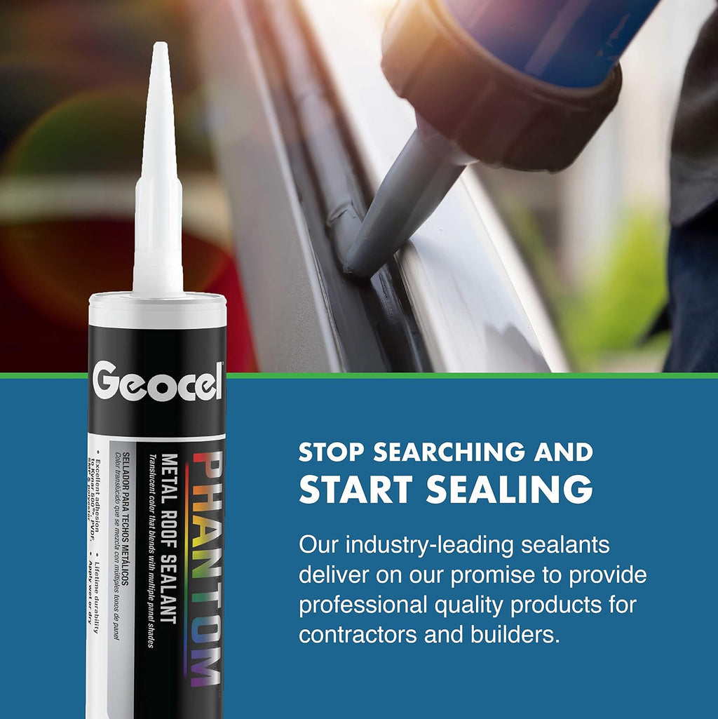 of 10 oz. geocel gc55103 black 4500 roof, close-up detail