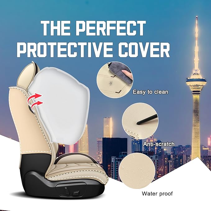 Car Seat Covers for Chrysler Pacifica 2004-2025, Stylish Sport Seat Cover - Image 3