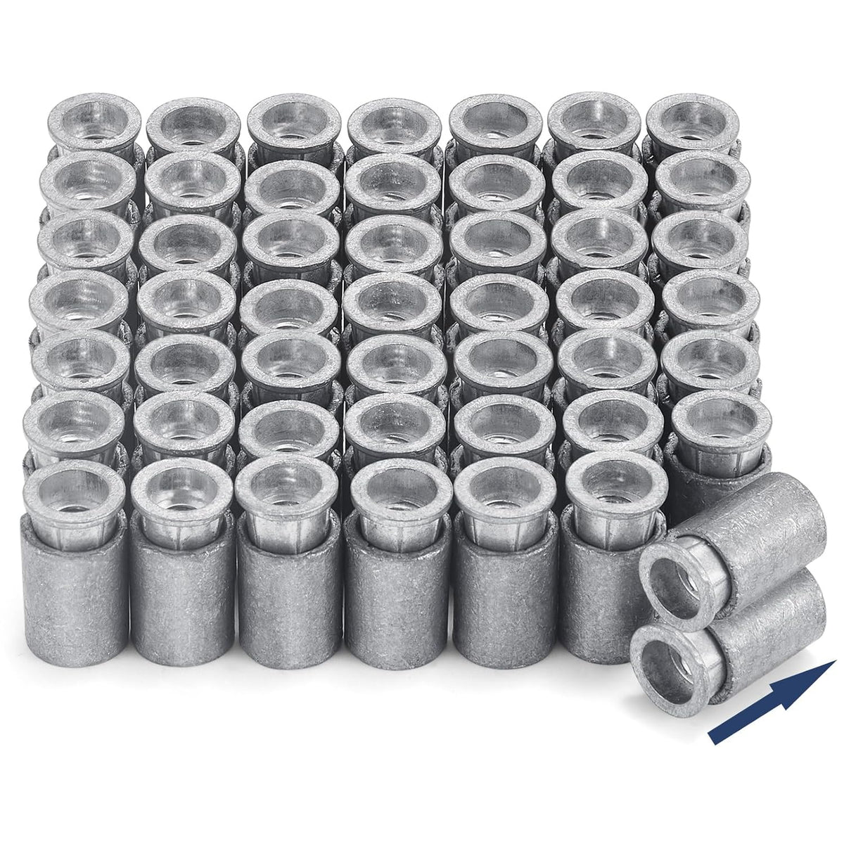 hicarer 100 pcs lead anchors for concrete 1/4-20, main product view
