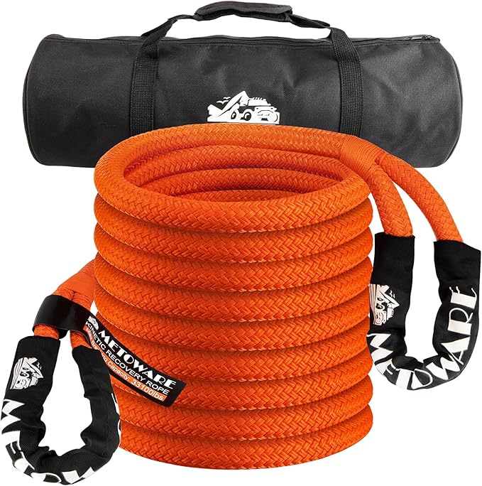 METOWARE Kinetic Recovery Rope 35, 000 LBS Heavy Duty Offroad Recovery by METOWARE