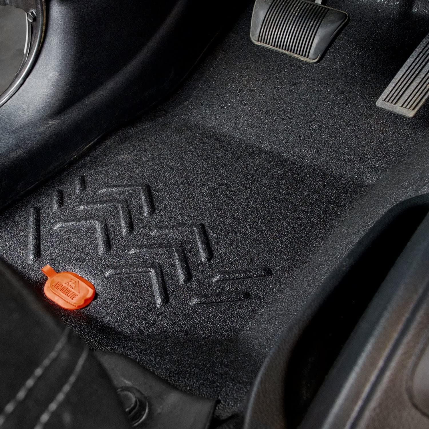 Armorlite Full Vehicle Kit for Jeep Wrangler - 2011-2018 JK (2DR) - Front and Rear Flooring, Cargo Mat, Left and Right Wheelhouse Covers, seatback Cover - Mesa Smoke - B1013644-BLK1-AA