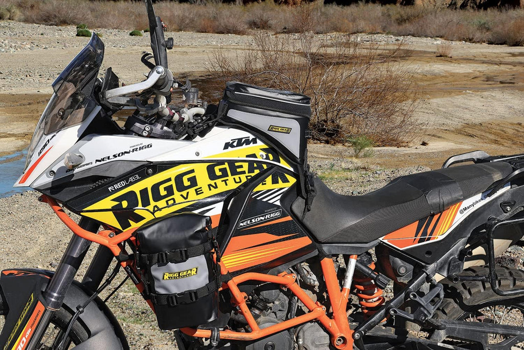 Nelson-Rigg Waterproof Hurricane RiggPak Crash Bar/Tail Bag. Can Also Attach as a MOLLE Bag