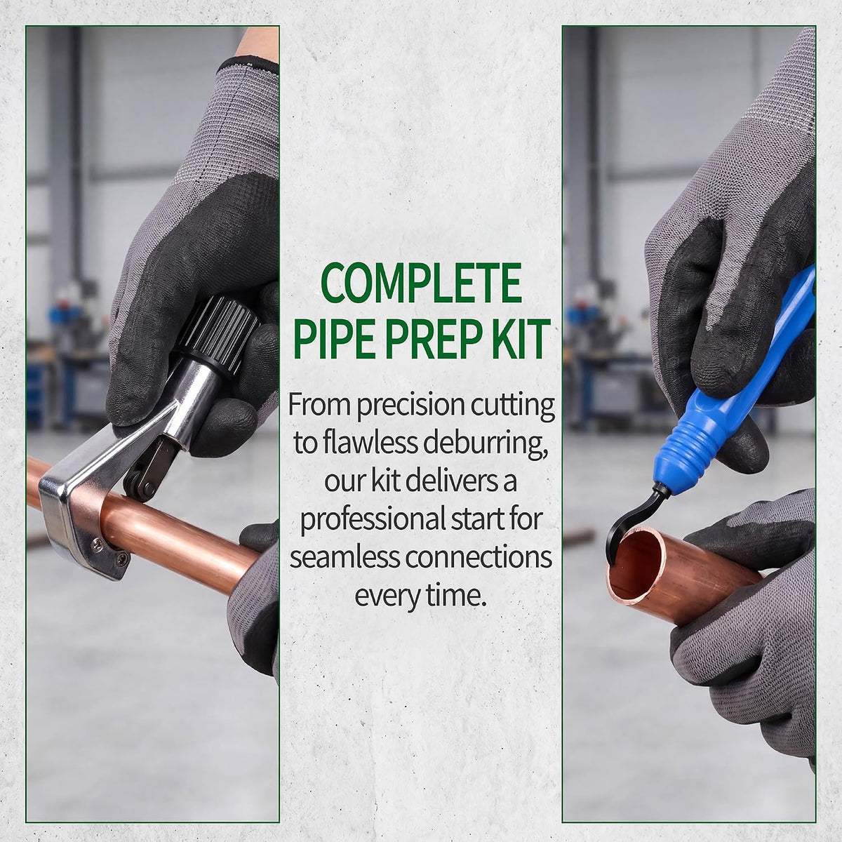 hvac hydraulic swaging tool kit & tube expander, package contents