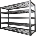 67" Wide 5-Tier Garage Shelving Unit, Heavy Duty Garage Storage Shelves by PMKES