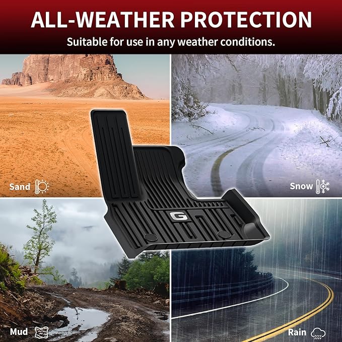 LASFIT Floor Mats for Mercedes Benz G Class 2026 2025 2024 2023 2022-2019 G550 - Image 7