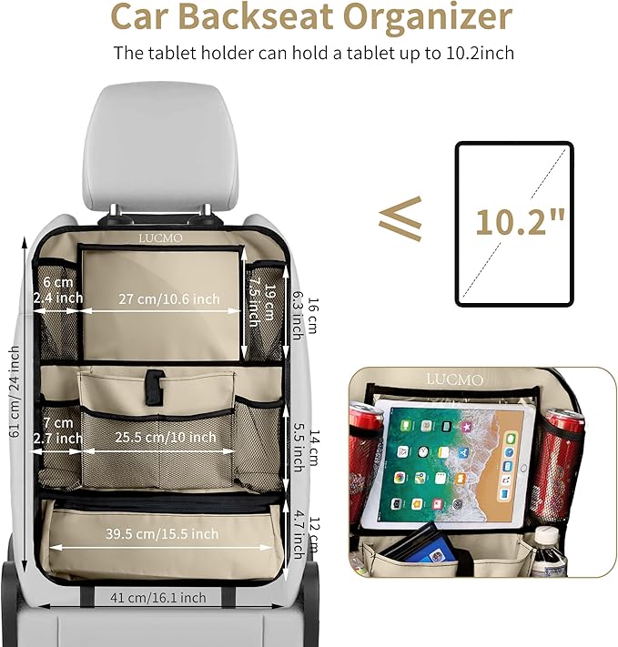 LUCMO Car Backseat Organizer - Image 6