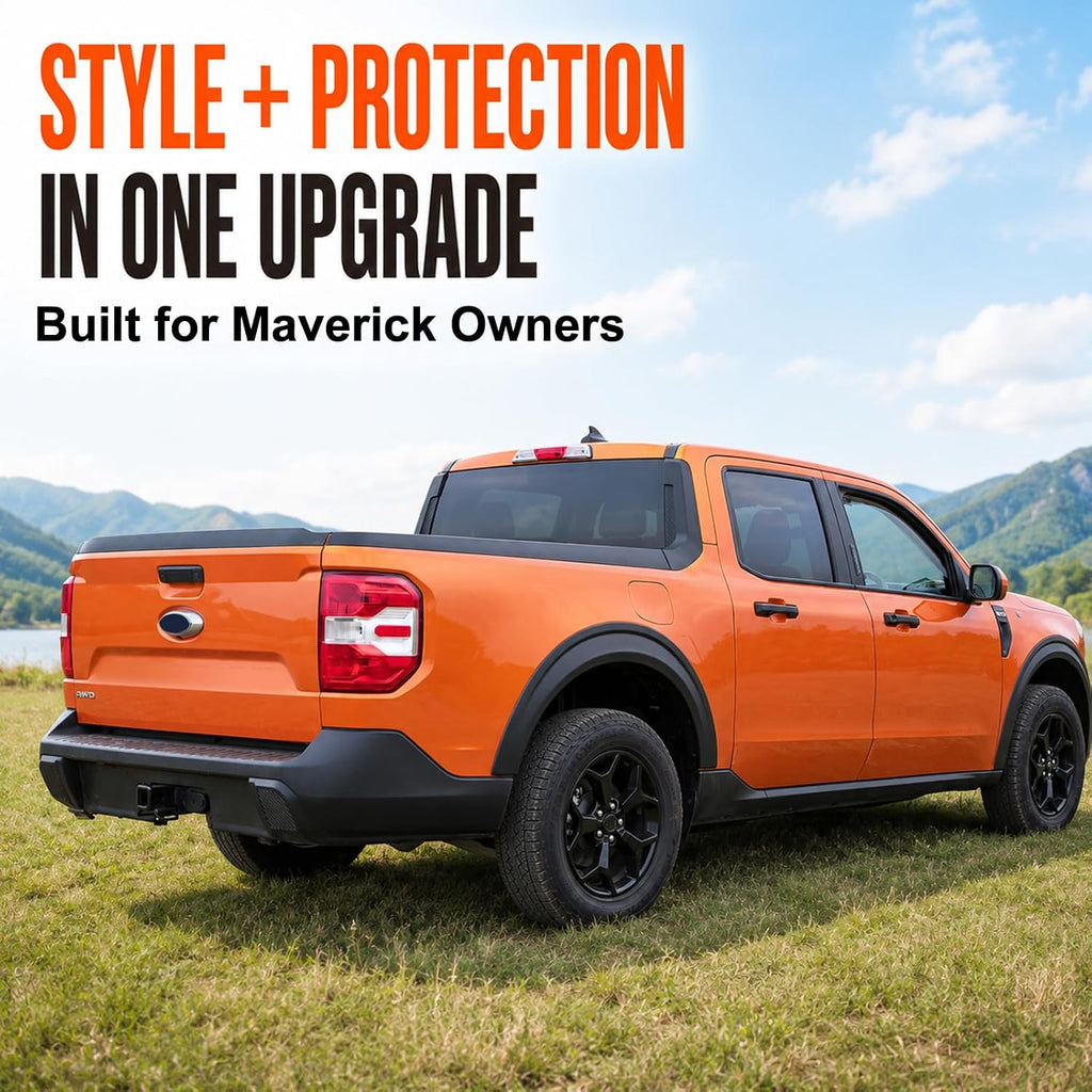 Mabett Fender Flares for Ford Maverick 2026 2022-2025, Front and Rear Wheel Eyebrow Maverick Accessories 4PCS Fender Trim