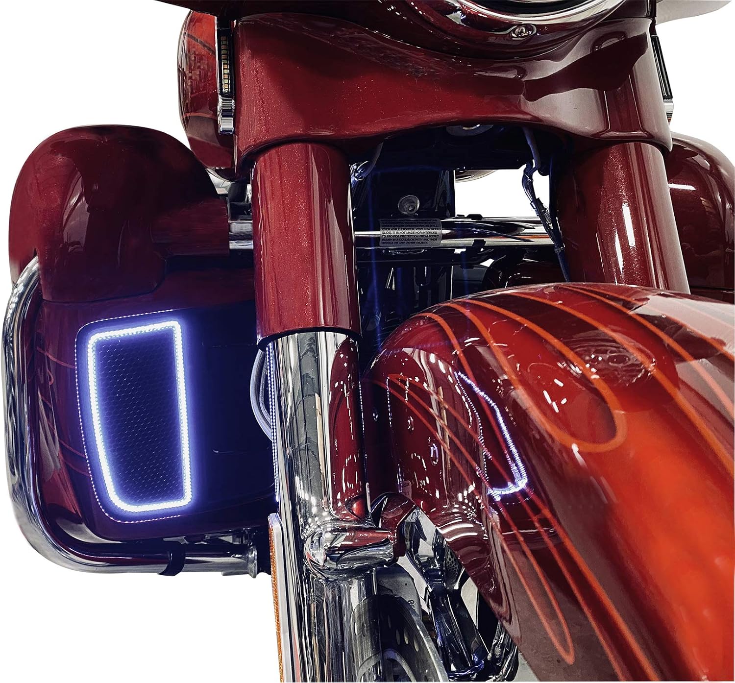 Custom Dynamics Dynamic Lower Fairing Inserts for Harley-Davidson Motorcycles