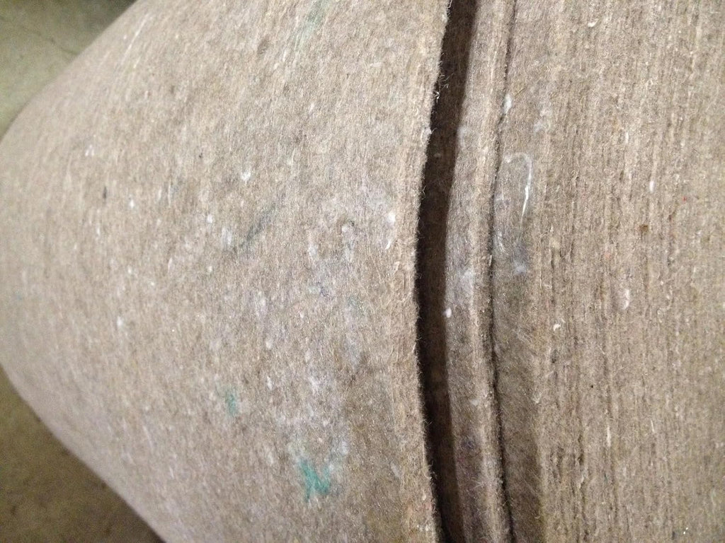 Automotive Jute Carpet Backing Underlay Padding, 78" x 36", Over 2 Yards