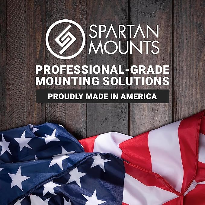 Spartan Mounts Universal Pistol Revolver Wall Mount | Display Hook Adapter Bore - Image 8