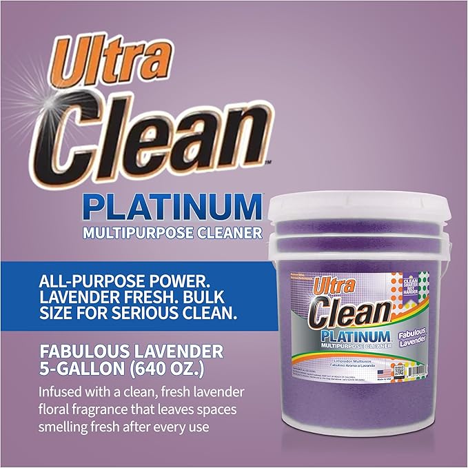 Ultra Clean Platinum Multipurpose Cleaner, Non-Abrasive and Bleach-Free - Image 2