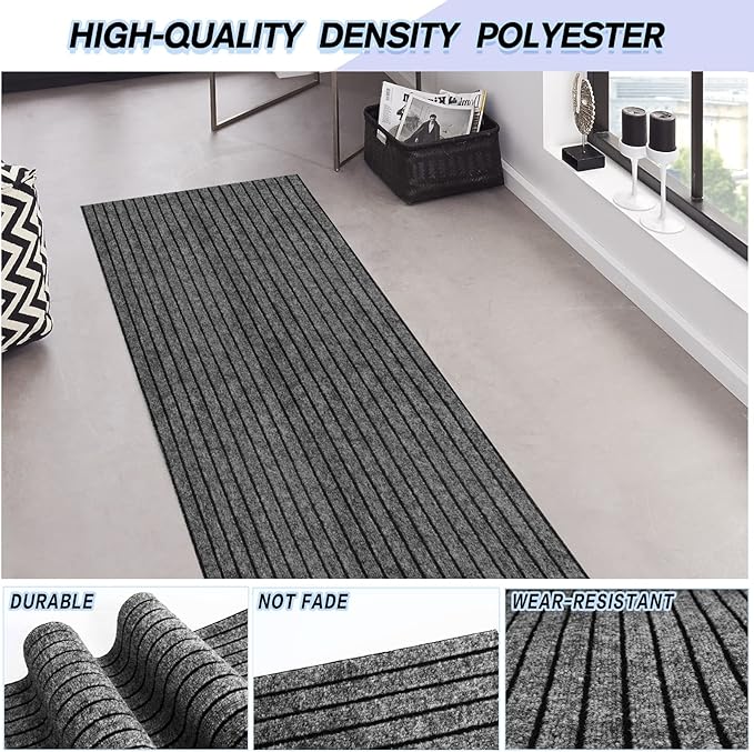 Custom Size Backed Non-Slip Area Rugs Runner, Easy Clean, Waterproof Runner Rugs - Image 2