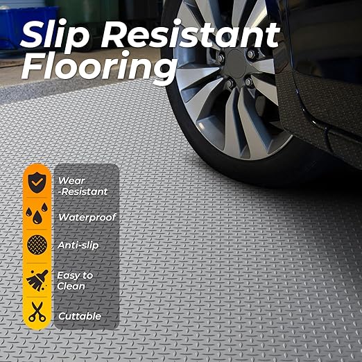 Geemax 7.8 x 18 FT Garage Floor Mats - Image 2