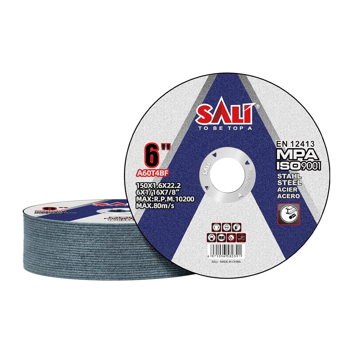 sali 25 pack 6" cut off wheel, 1/16", main product view