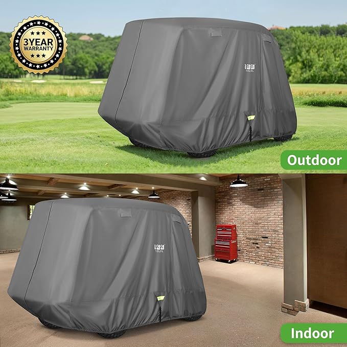 10L0L Heavy Duty Golf Cart Cover - Image 3