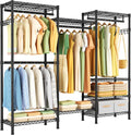 golpart heavy duty clothes rack metal wardrobe with, main product view
