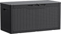 devoko 100 gallon waterproof deck box, resin large, main product view