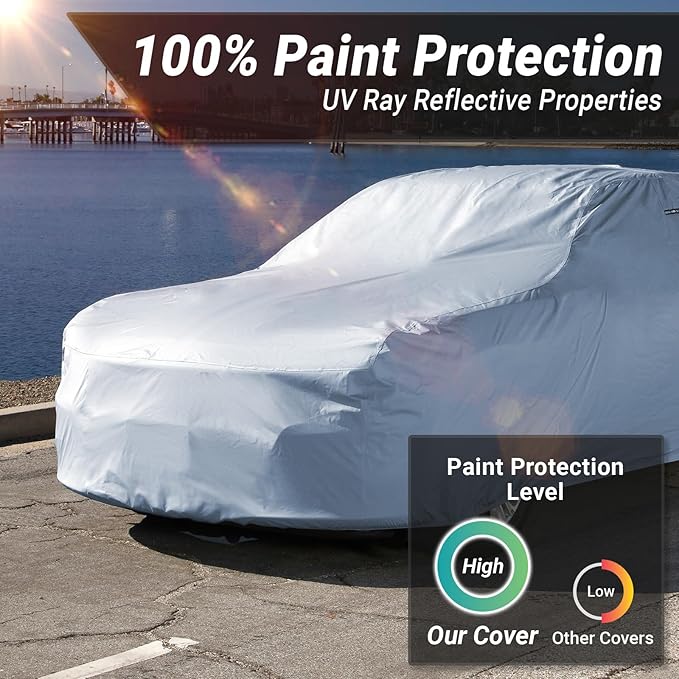 iCarCover Premium Car Cover for 1977-1986 Pontiac Parisienne Wagon Heavy Duty - Image 3
