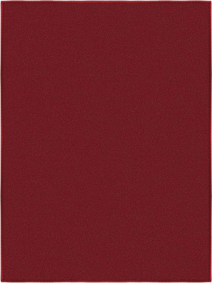 Ottomanson Rugs for Entryway 2'3" x 3' Non Slip Solid Small Area Rugs Durable - Image 6