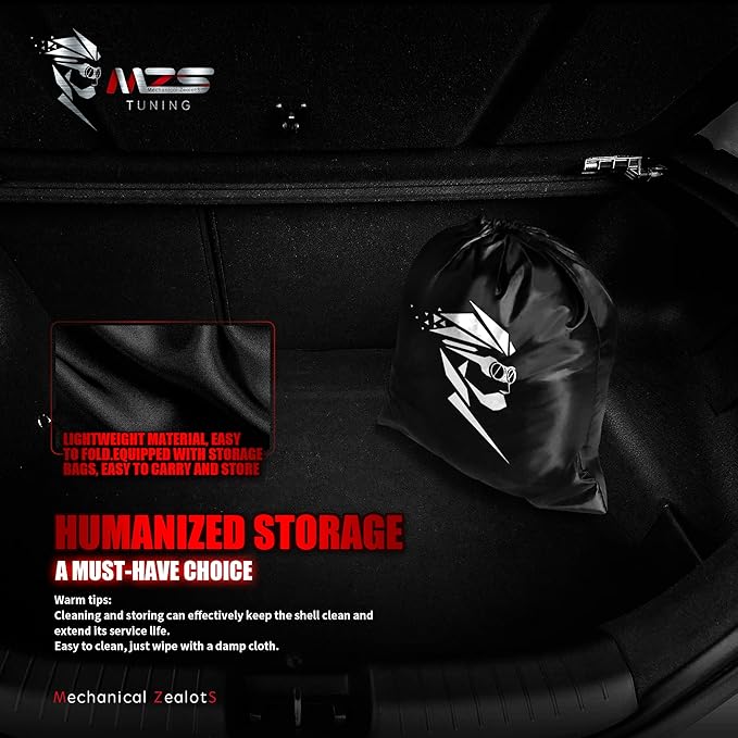 MZS Hatchback Car Cover for Automobiles, All Weather Waterproof Protection - Image 7