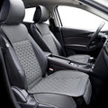 Elantrip 2PCs Front Car Seat Covers Leather Car Seat Protector Universal fit by Elantrip