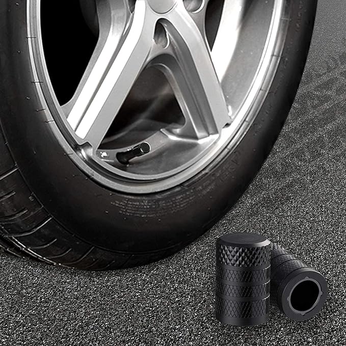CKAuto Tire Valve Stem Caps, Anodized Aluminum Tire Valve Cap Set, Corrosion - Image 6