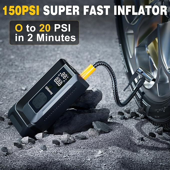 7-in-1 Jump Starter 4500A Car Jumper Starter Portable - Image 3
