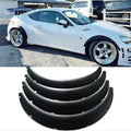 DREAMOTOR 4PCS Universal Fender Flares, 31.5 inch Length Fender Flares Wheel Arches, Car Flexible Wide Body Kit Compatible with Dodge Charger Ford Ranger Scion TC Honda Civic Accord VW Toyota Corolla