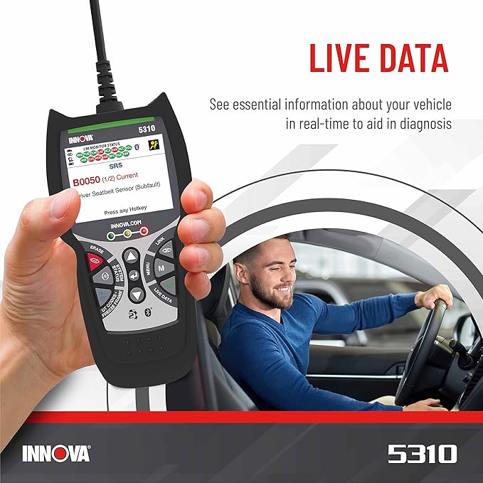 Innova 5310 OBD2 Scanner for ABS & Airbag - Image 7
