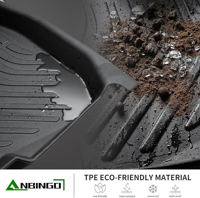 ANBINGO®Floor Mats Fit for Hyundai Santa Cruz 2022-2025 All Weather Mats for - Image 6