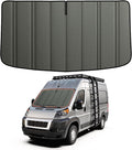 Extra-Thick Windshield Cover for Ram Promaster Van 2014-2026, Insulated Blackout Sunshade with XPE Foam & Thinsulate Cotton, AllSeasonGuard Pro