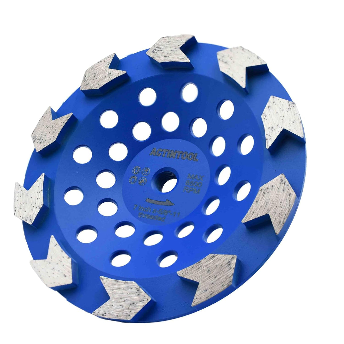 7 in.x 5/8-11 in. abor threaded 10 arrow, main product view