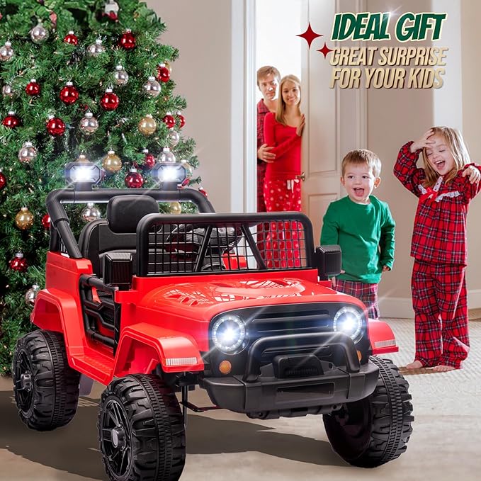 JOYMOR 12V Kids Ride on Truck - Image 8