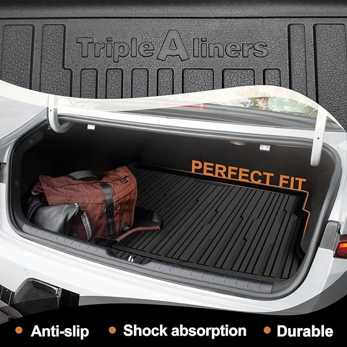 TripleAliners Floor Mats & Trunk Mat Full Set Compatible - Image 7
