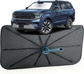 Car Windshield Sun Shade for Ford Expedition 2018-2026 –[Reflective Coated Fabric] Sunshade Umbrella for Front Window, Car Shades Sun Visor Keep Car Cool and Protects Interior, 1:1 Exact Fit