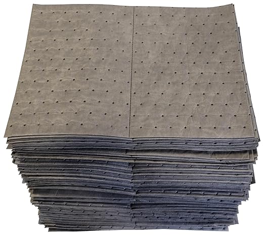 Oil-Dri L91003 15" W x 19" L Universal Light Weight Perforated Pad, 200 Mats/Box - Image 6