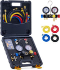 omt 4 way automotive ac diagnostic manifold gauge, main product view