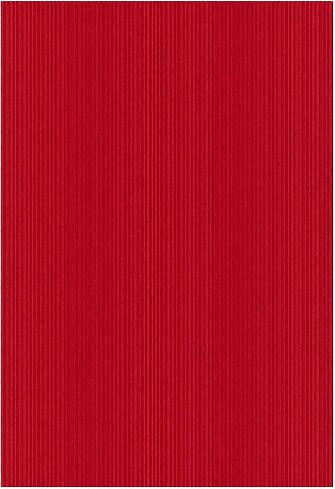 Ottomanson 6'6" x 8' Mud Mat Area Rug Scraper Carpet - Image 8