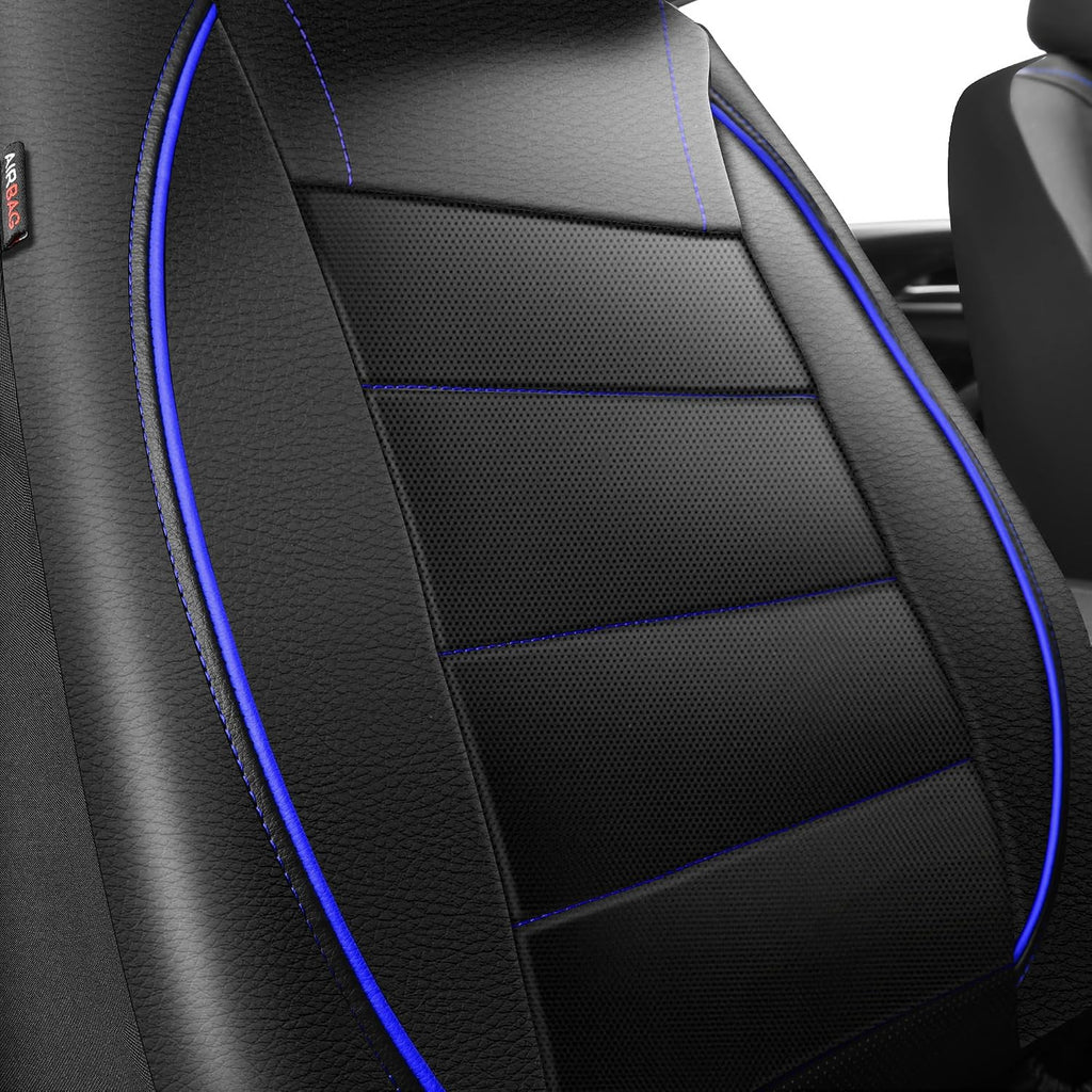 car pass universal fit piping leather two front shown in use