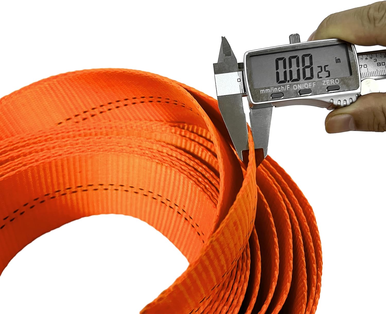 HFS(R) Tree Saver, Winch Strap, Tow Strap 30,000 Pound Capacity (3X8FT, Orange)