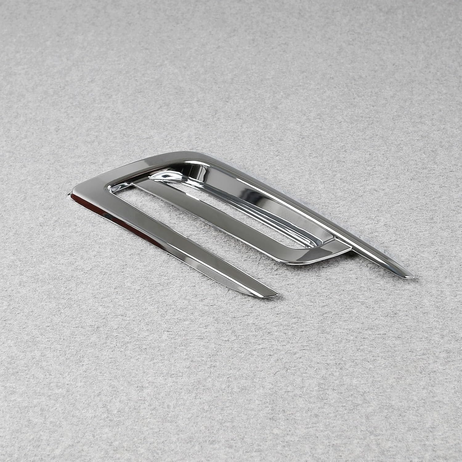 Beautost Fit For Toyota New Grand Highlander 2024 2025 2026 Rear Fog Light Cover Trims (Chrome)