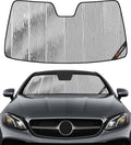 Pigenius Windshield Sunshade for Mercedes-Benz E-Class Sedan/Wagon 2017-2023 Without OE Dashcam, Front Window Shade - AstraGuard