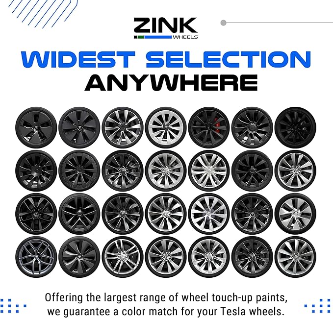 Premium Tesla Wheel Curb Rash Repair Kit - Image 7