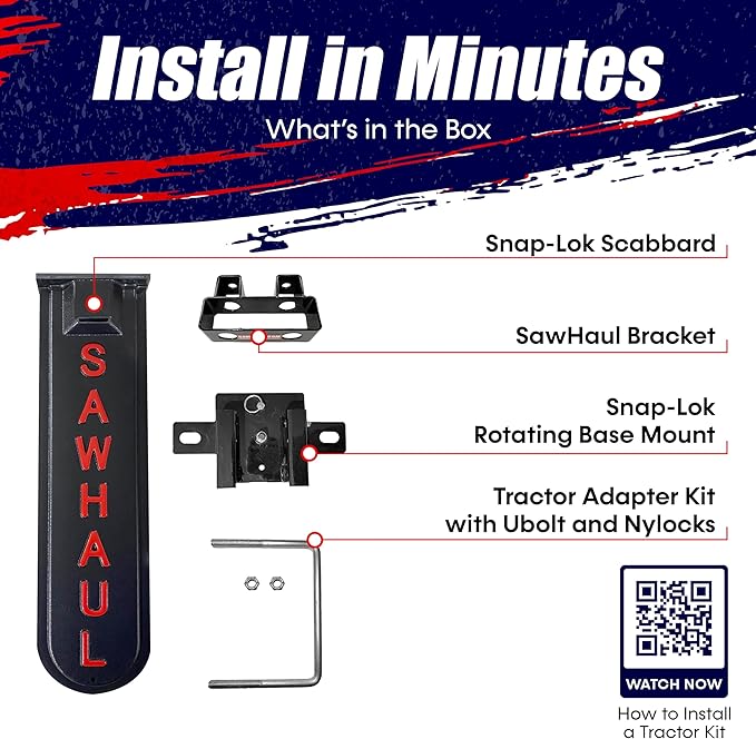 SawHaul Snap-Lok Universal Chainsaw Carrier Kit - Image 6