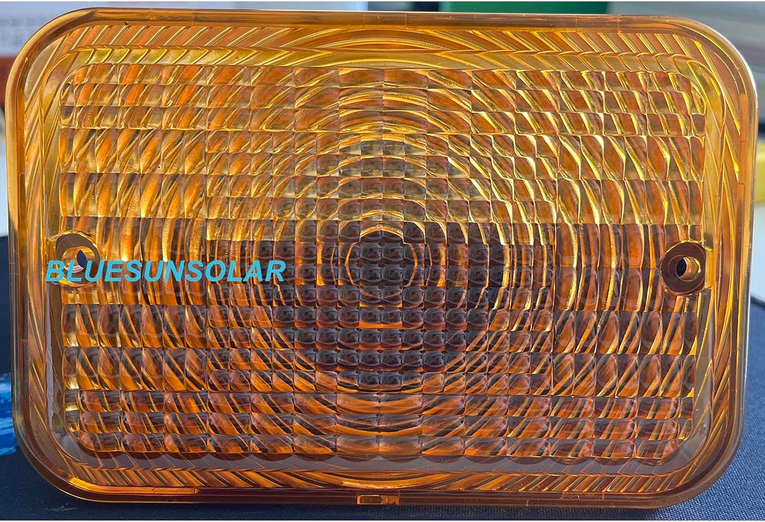 BLUESUNSOLAR 2X Amber Lens LVU18745 Tail Light Lens Replacement for John Deere Tractor 1023E 1025R 1026R 2025R 2027R 2032R 2038R 2305 2320 2520 2720 (2PCS-LVU18745)