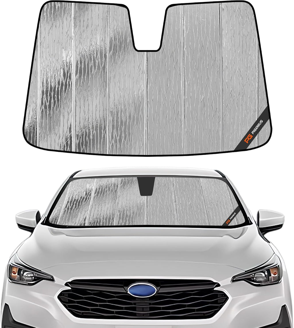 Pigenius Windshield Sun Shade for Subaru Crosstrek 2024-2026, Impreza 2024-2026 Window Sunshade - AstraGuard
